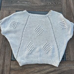 Crocheted Sweater Top